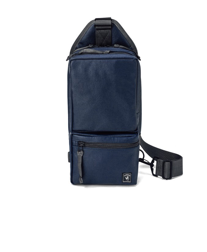 porter sling bag leather