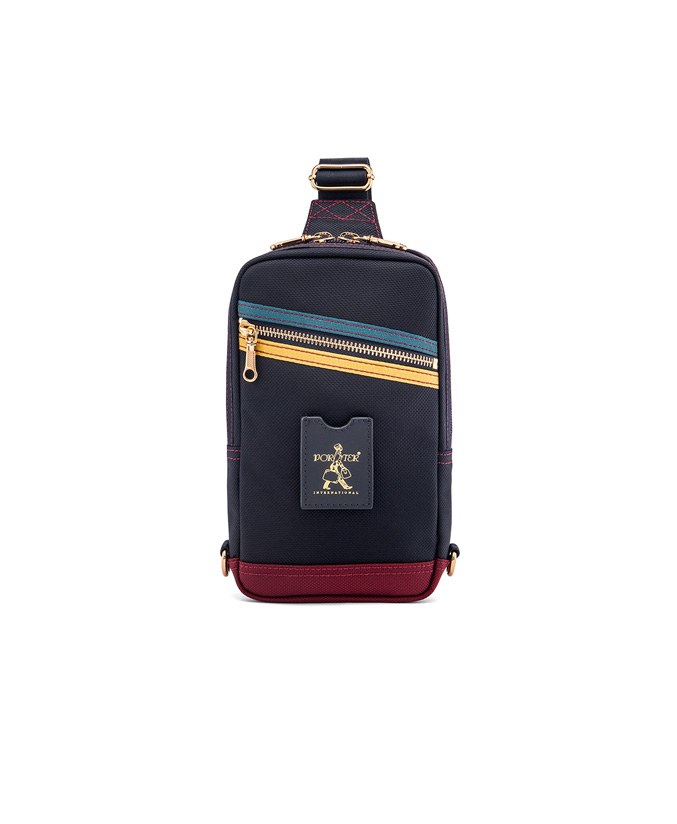 porter sling bag leather